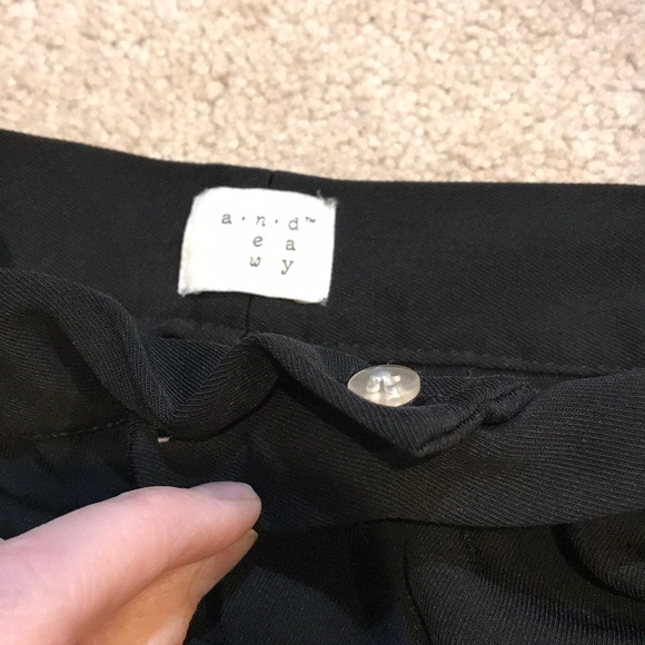 Flared leg pant with tie detail at waist - Picture 3 of 3